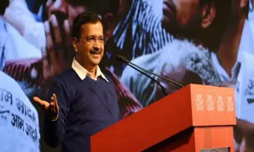 Arvind Kejriwal demands BJPs report card in Haryana, UP
