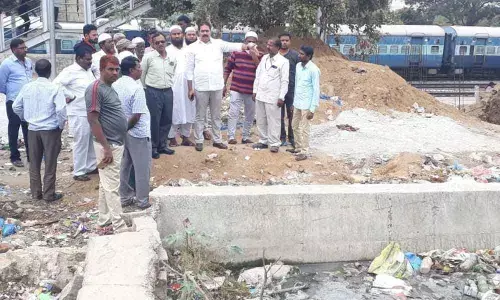 Railways nod sought for Underground drainage pipeline