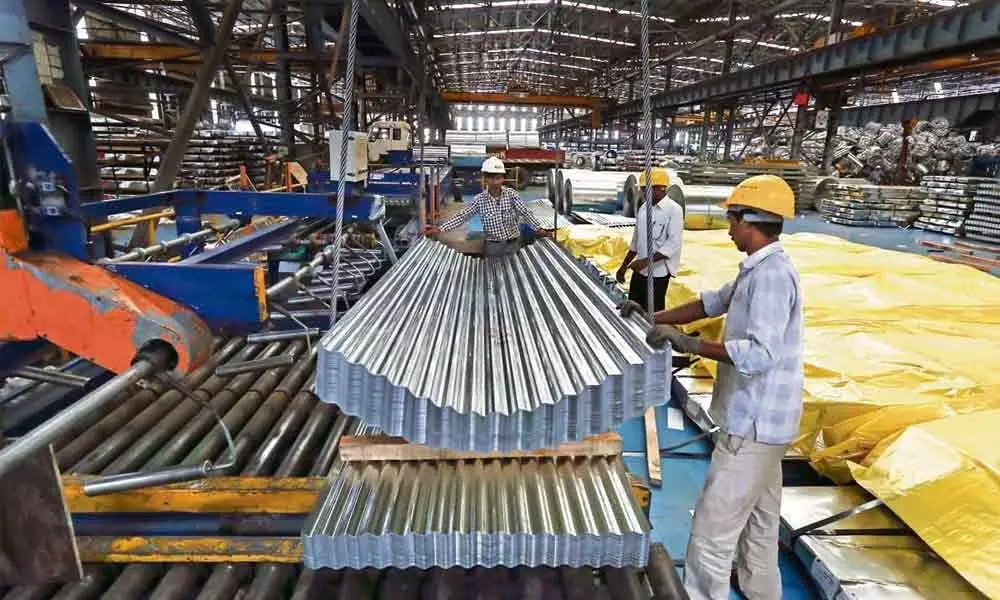 Industrial output in positive zone after three months