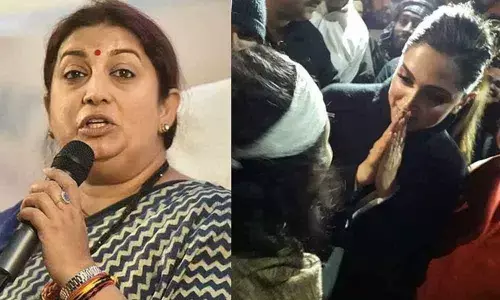 Deepika Padukone stood with destroyers of India: Smriti Irani on JNU row