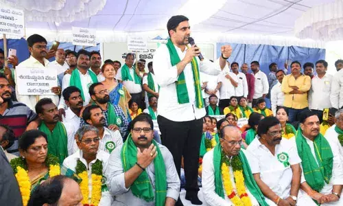 Lokesh demands resignation of YSRCP MLAs from districts around Amaravati