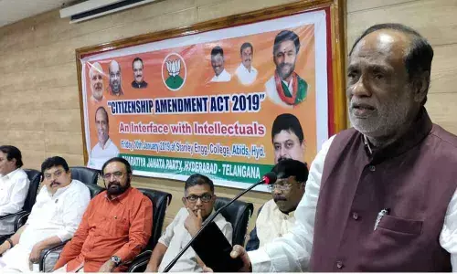 Political parties opposing CAA for survival:Laxman