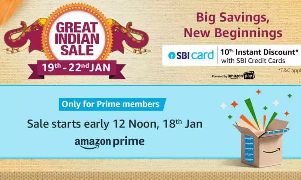 Amazon Great Indian Sale to Start on January 19: Prices Slashed on iPhone XR and More