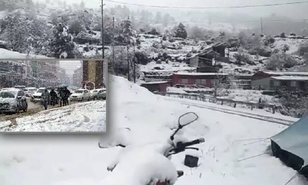 Heavy snow in Ukhand: Water supply, electricity disrupted