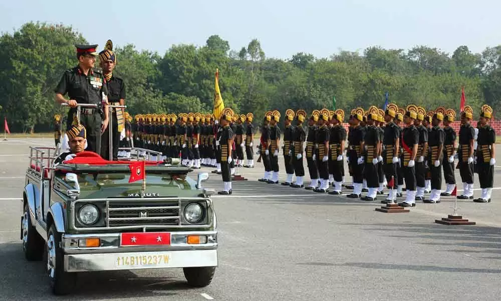 Attestation Parade held for recruits of CEME