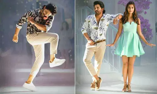 Allu Arjun pulls off a hackneyed plot