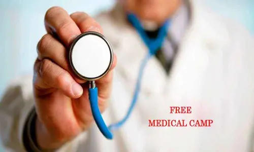 Free medical camp at Bagh-e-Jahara in Chowni Malakpet