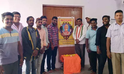 Vivekanandas jayanthi celebrated as Youth Day
