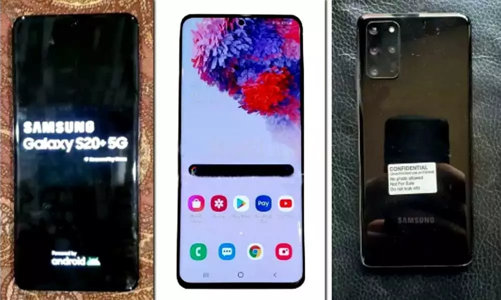 Samsung Galaxy S20 Plus 5G Live Images Leaked