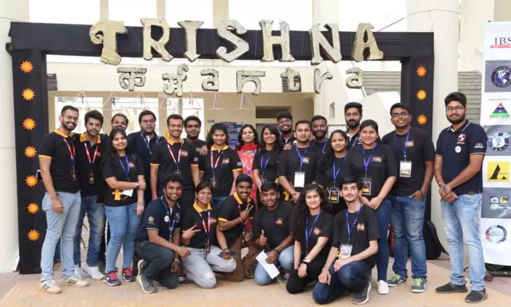 Hyderabad: ICFAI students conduct Trishna 2020