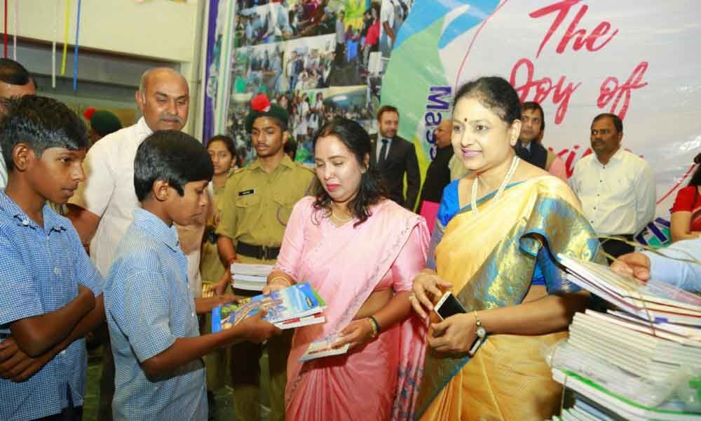 Hyderabad: Joy of Giving programme at DPS, Nacharam - The Hans India