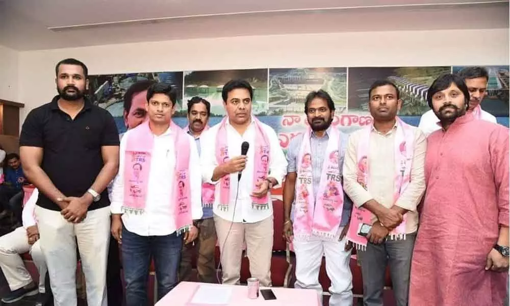 Use social media to connect with people, KTR tells leaders
