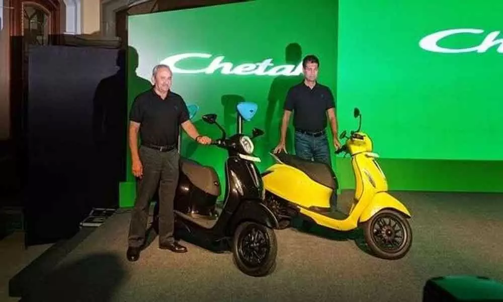 Bajaj Auto launches Chetak electric scooter; bookings start from Jan 15