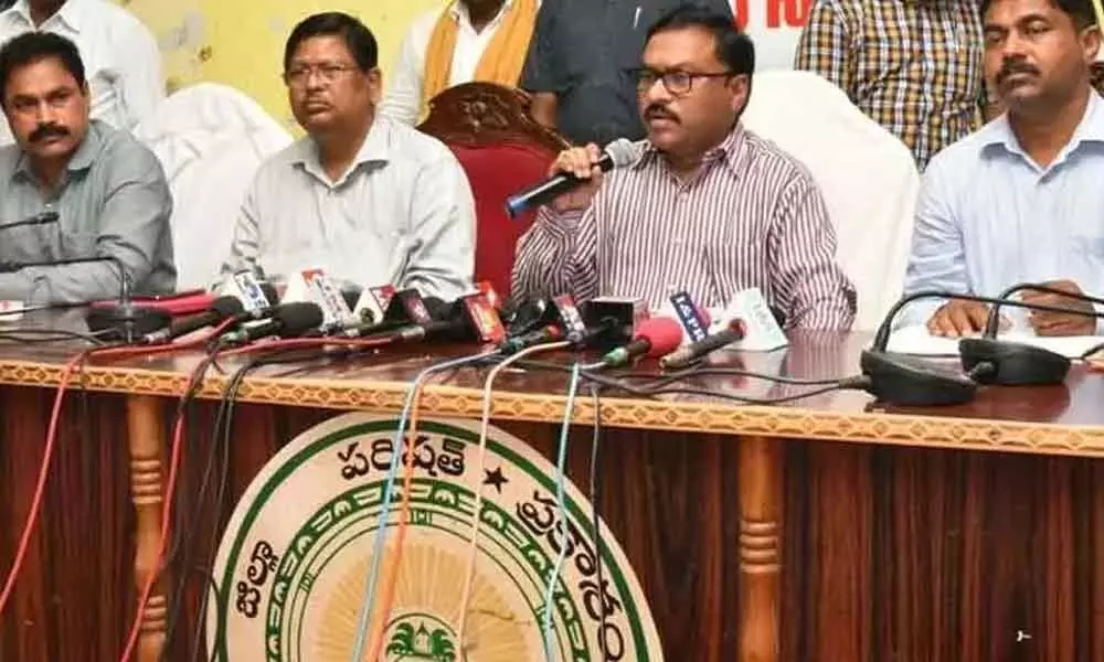 Collector Dr Pola Bhaskara approves budget of OMC for 2020-21 in Ongole