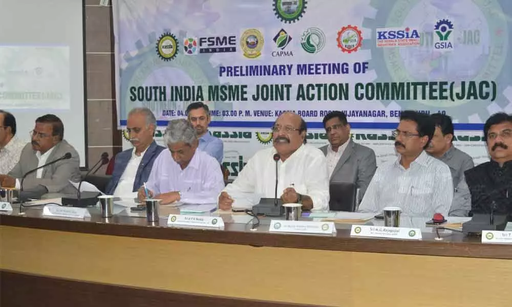 Southern MSME JAC seeks  better deal for the sector