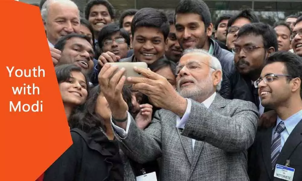 Is the youth of India with Modi?