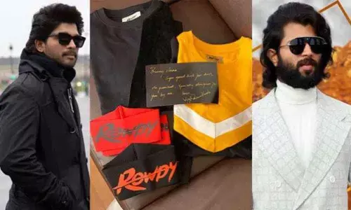 Allu Arjuns style in Rowdy Wear