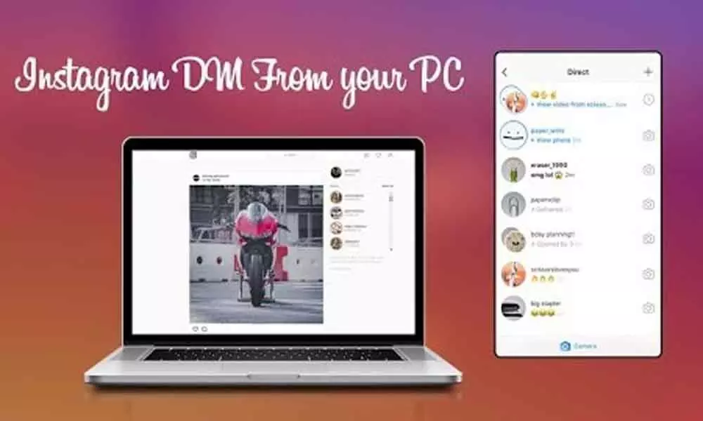 Instagram Allows You to Send Direct Messages From Your PC