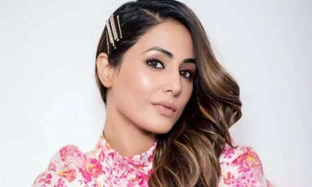Hina Khan on the right path