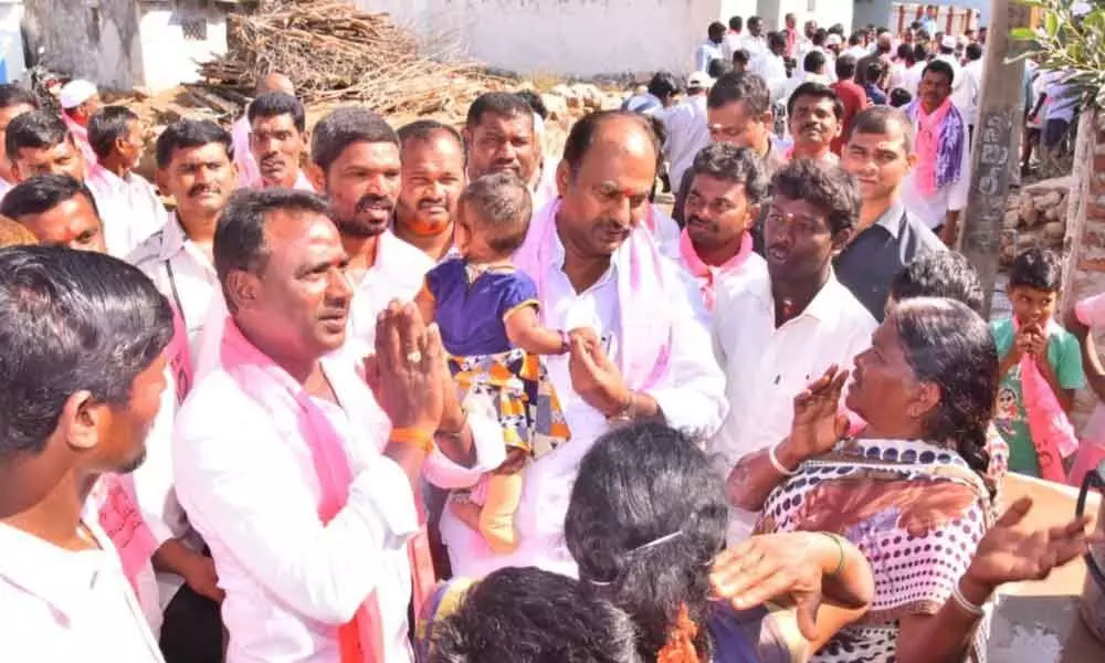 The campaign picks up pace in Gadwal