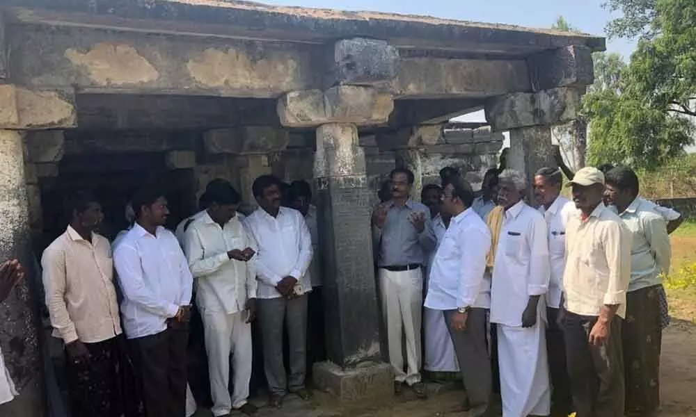 Ancient historical sites found at Motupalli