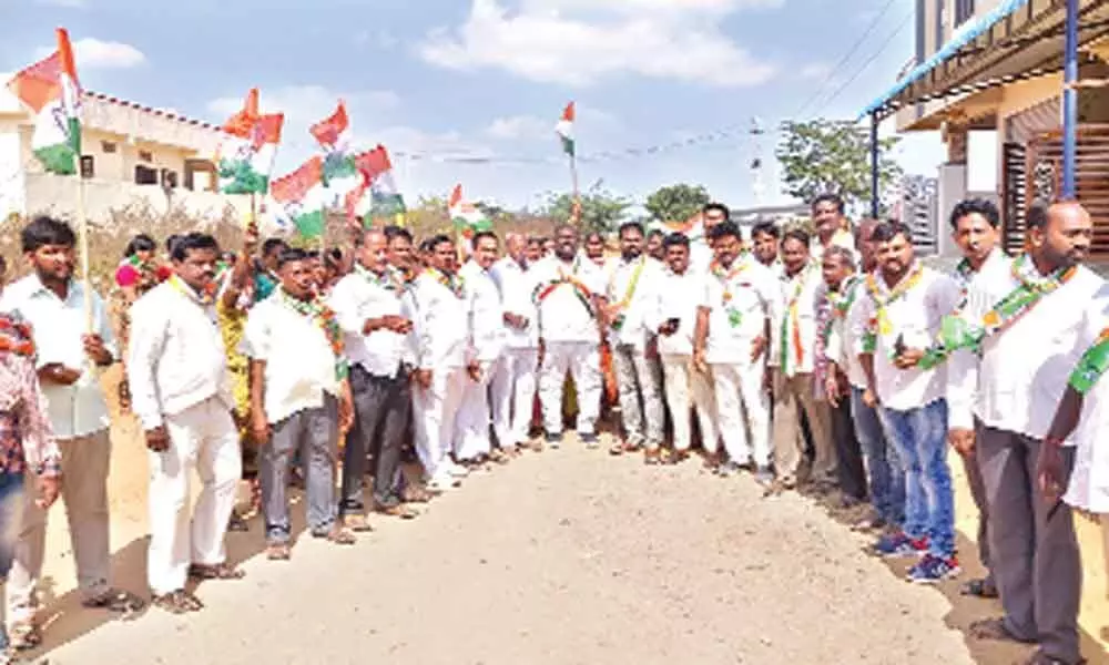 Congress conducts campaign in Ward-1