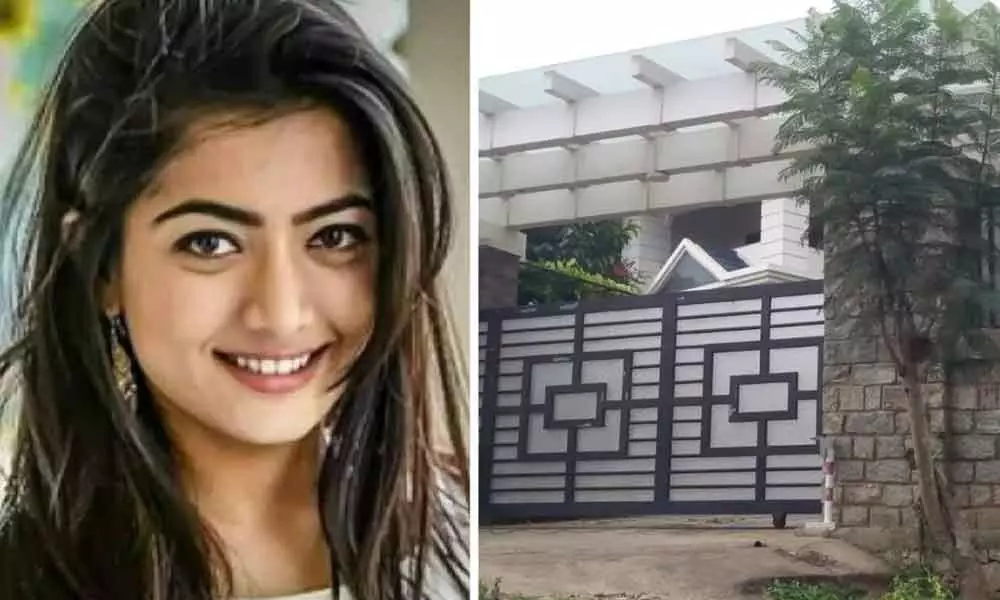 I-T conducts raids on Rashmikas residence