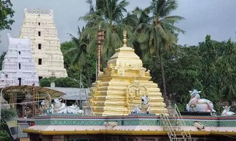 Kalyanotsavam performed to Goddess Parvati, Mallikarjuna Swamy in Srisailam