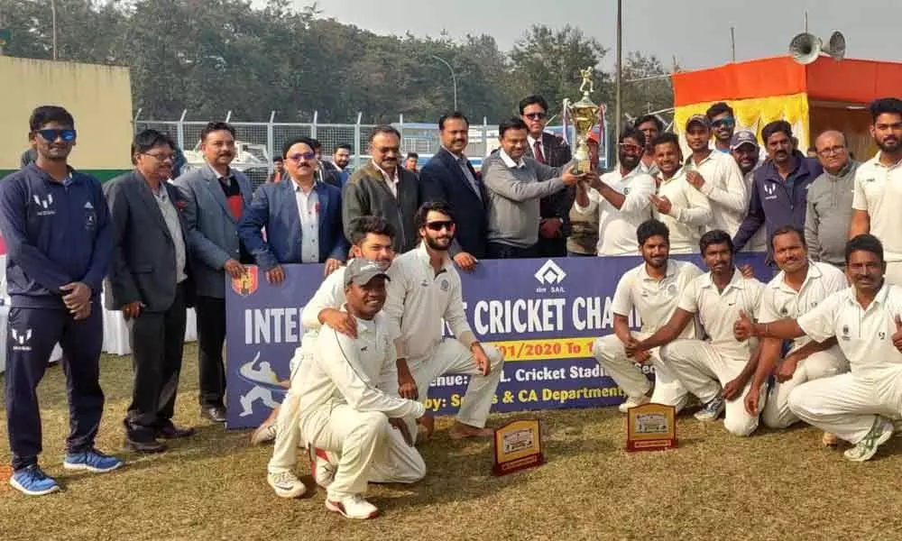 RINL Vizag wins All India Inter-Steel Cricket Championship