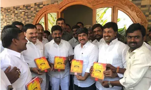 Minister Suresh lays stone for village secretariat