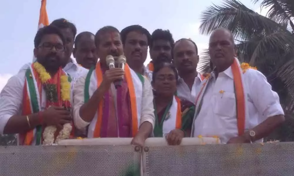 Revanth participates in poll rally