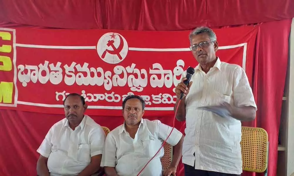 Continue capital in Amaravati, CPM urges government