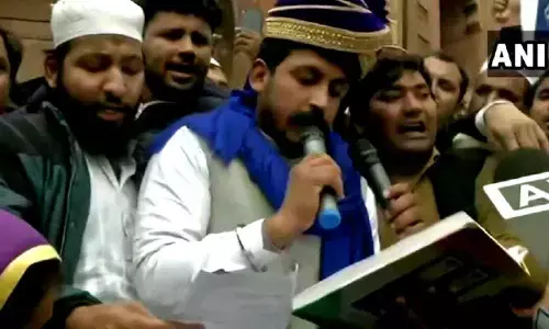 Strengthening movement against CAA, NRC primary concern, not elections: Chandrashekhar Azad