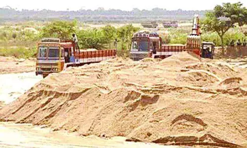 People now get sand at their doorsteps in Rajamahendravaram