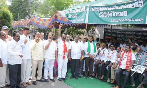 Nakka Anand Babu expresses solidarity with protesters