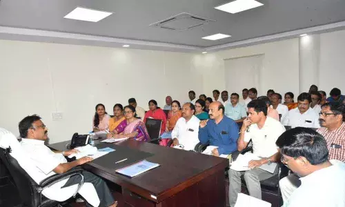 Collector Dr Pola Bhaskara directs officials to make arrangements for Pulse Polio