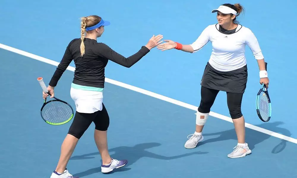 Sania Mirza completes dream comeback with Hobart International doubles title