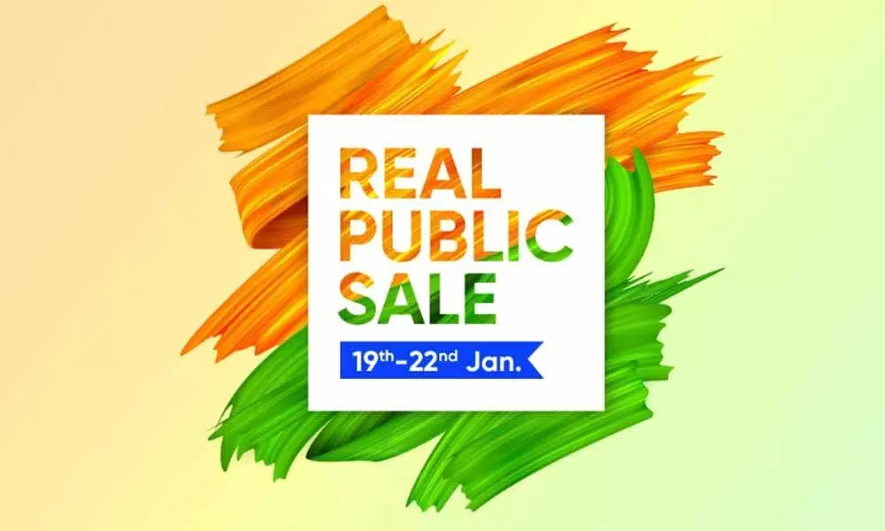 Realme to Host Real Public Sale on Flipkart from 19th to 22nd January