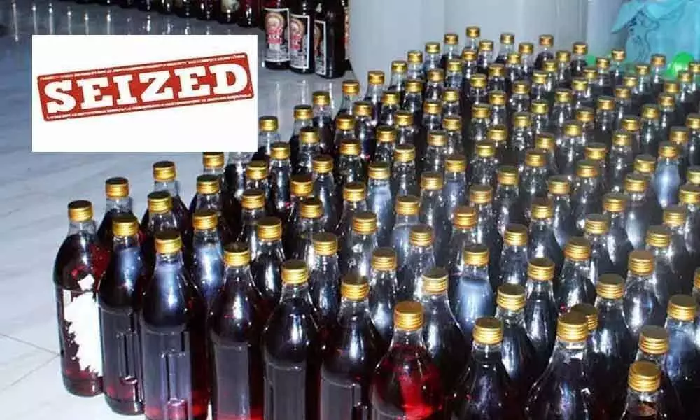 Excise officials seize liquor stocks from restaurant
