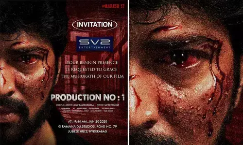 Allari Nareshs New Movie Poster Is Interesting