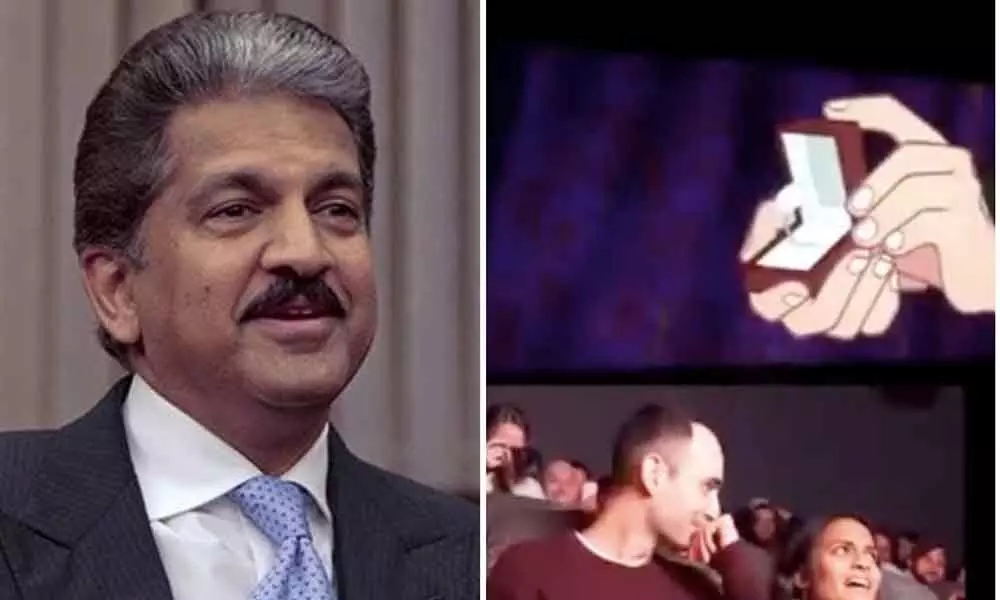 This Viral Video of Wedding Proposal Left Anand Mahindra with an Inferiority Complex