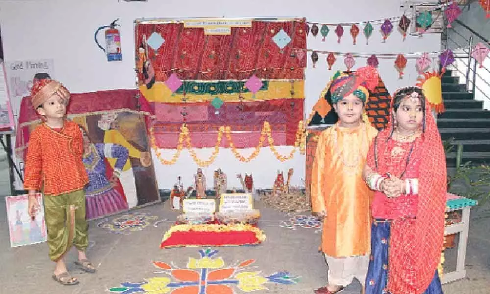 Hyderabad:Sankranti celebrations at DPS