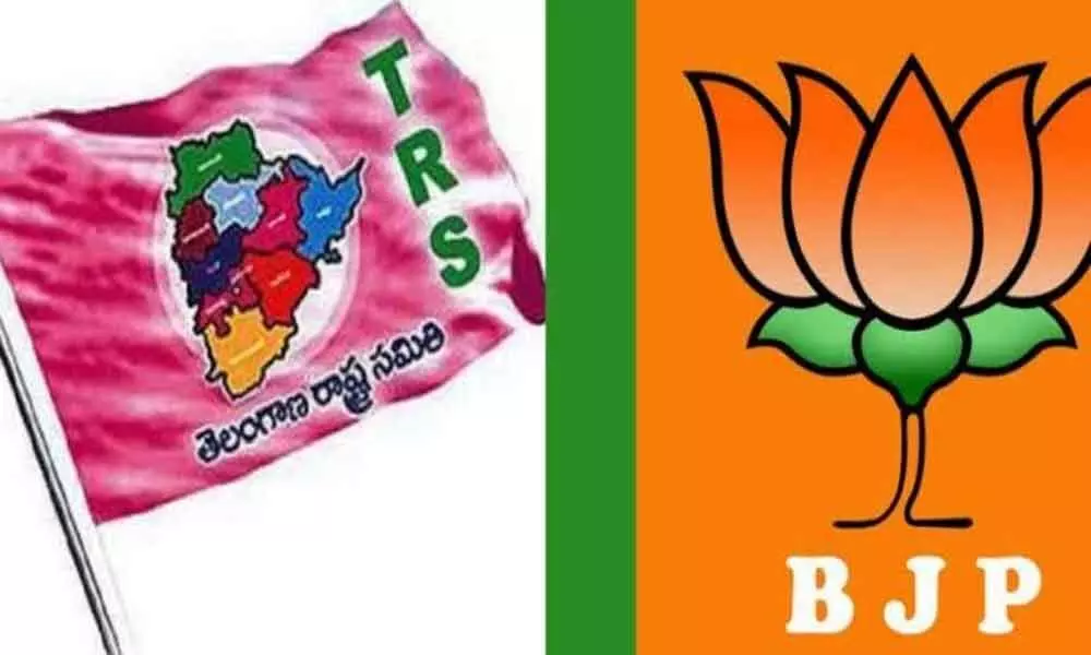 BJP workers attacked by TRS leaders in Dundigal