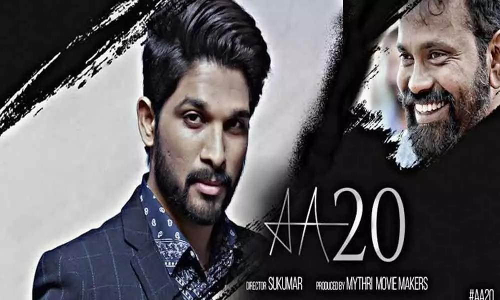 Title for AA 20 - Sukumar movie not yet finalized