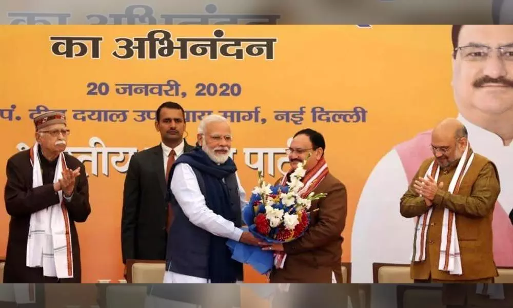 BJP will scale newer heights during JP Naddas presidency: PM Modi