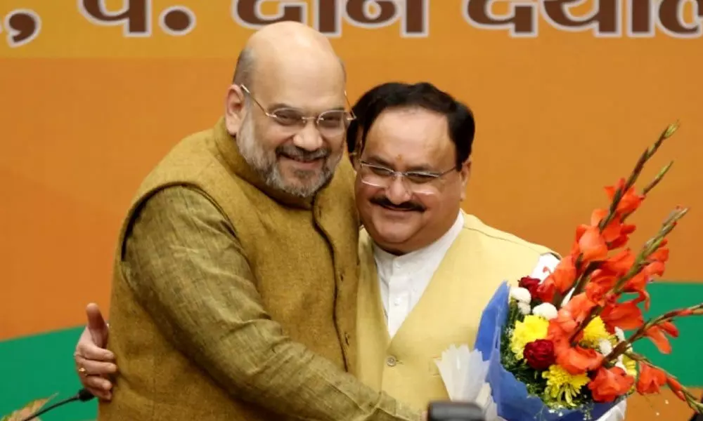 BJP doesnt work on nepotism, only love for motherland: Amit Shah