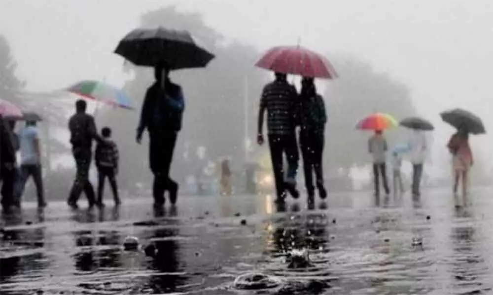 Isolated rain occurs Telangana State