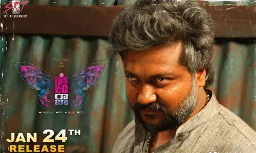 New Poster From Disco Raja Is Out…