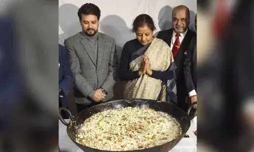 Halwa Ceremony for Budget kickstarts