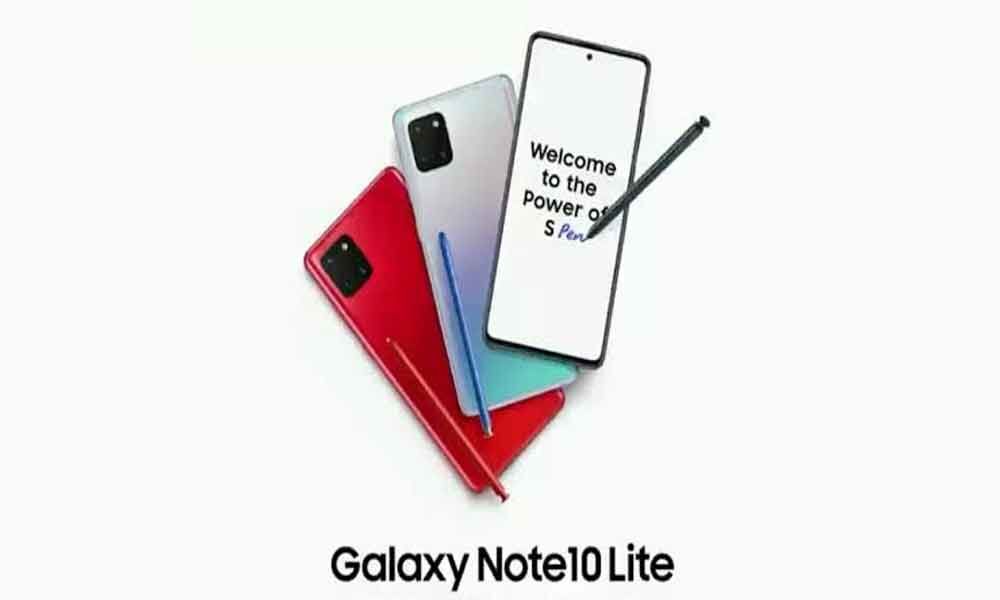 samsung note 10 lite spec